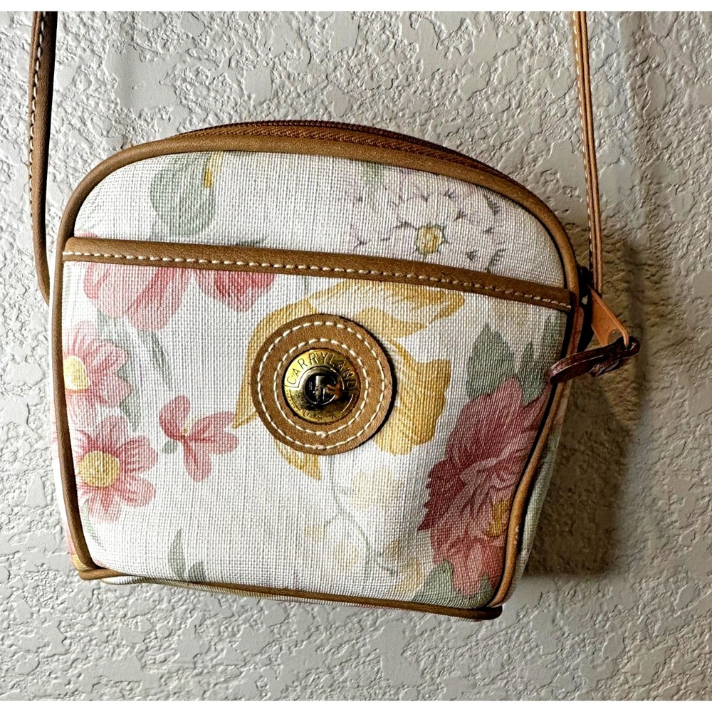 Vintage Carryland Floral Crossbody purse NWT